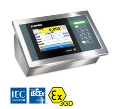 3590EGT-IECEX3GD "TOUCH":TOUCH SCREEN INDICATOR FOR Ex 2 & 22 ZONES