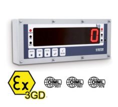 DGT603GD:MAXI "GOLIAH" WEIGHT INDICATOR-REPEATER FOR HAZARDOUS AREAS