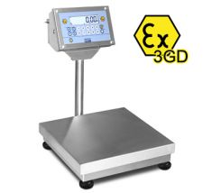 Stainless steel scales "Easy Pesa 3GD" series, for ATEX zones 2 and 22